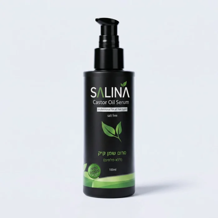 Salina Castor Oil Serum for hair strengthening and shine